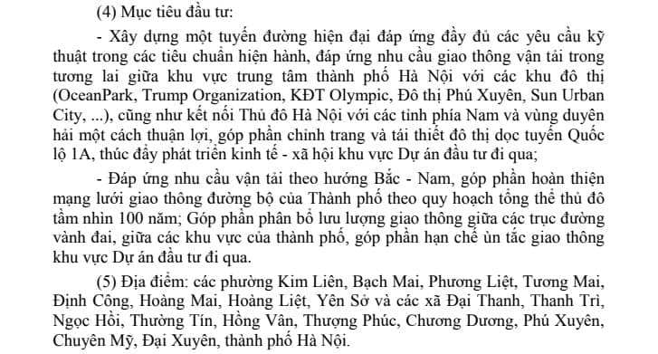 báo cáo mở rộng quốc lộ 1a